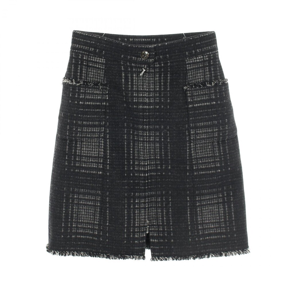 Chanel Coco Mark Button Check Pattern #322245C77B